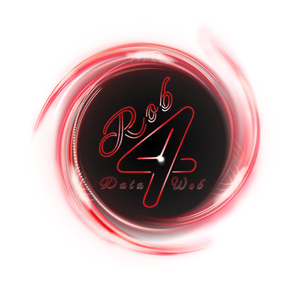 Rob4Web Logo in Firmenfarben Rot und Schwarz